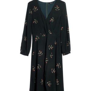 NWT Madewell Nightflower Wrap Dress